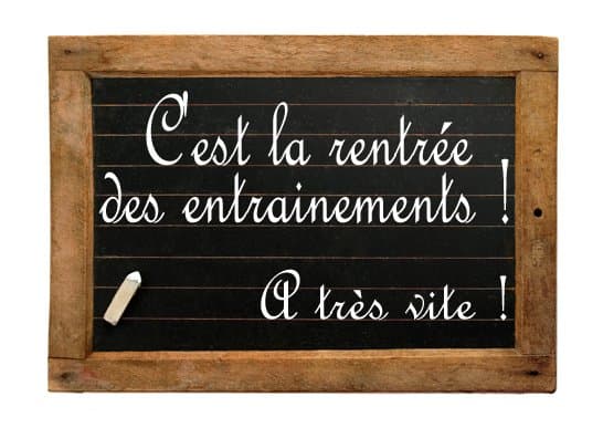 C'est bientôt la rentrée !!